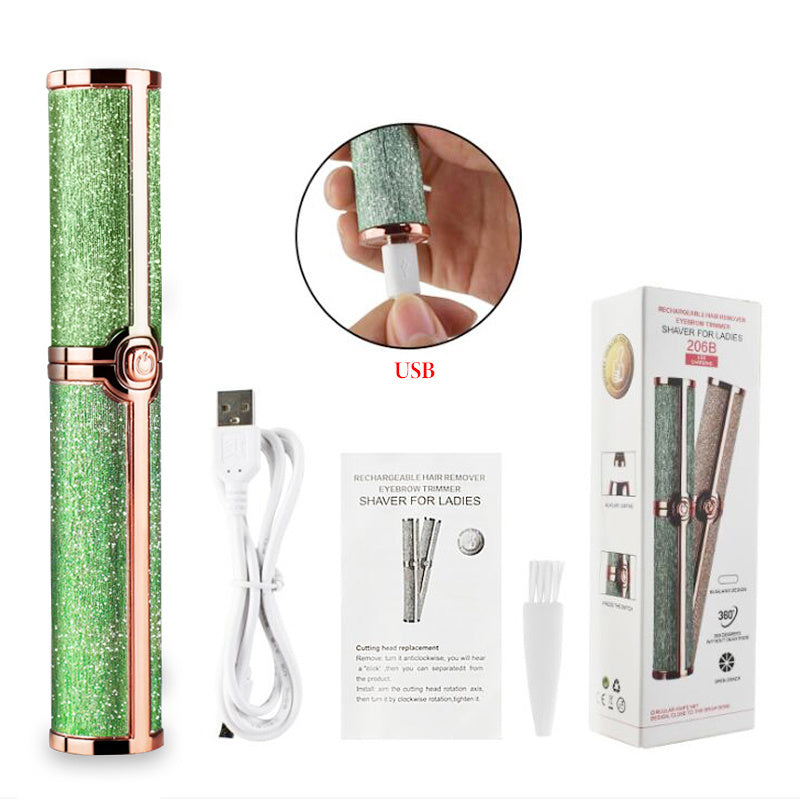 Lipstick Ladies Electric Eyebrow Trimmer Shaver