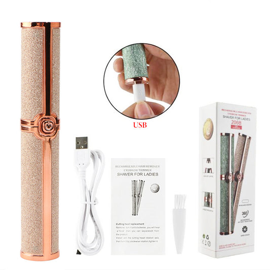 Lipstick Ladies Electric Eyebrow Trimmer Shaver