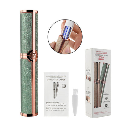 Lipstick Ladies Electric Eyebrow Trimmer Shaver